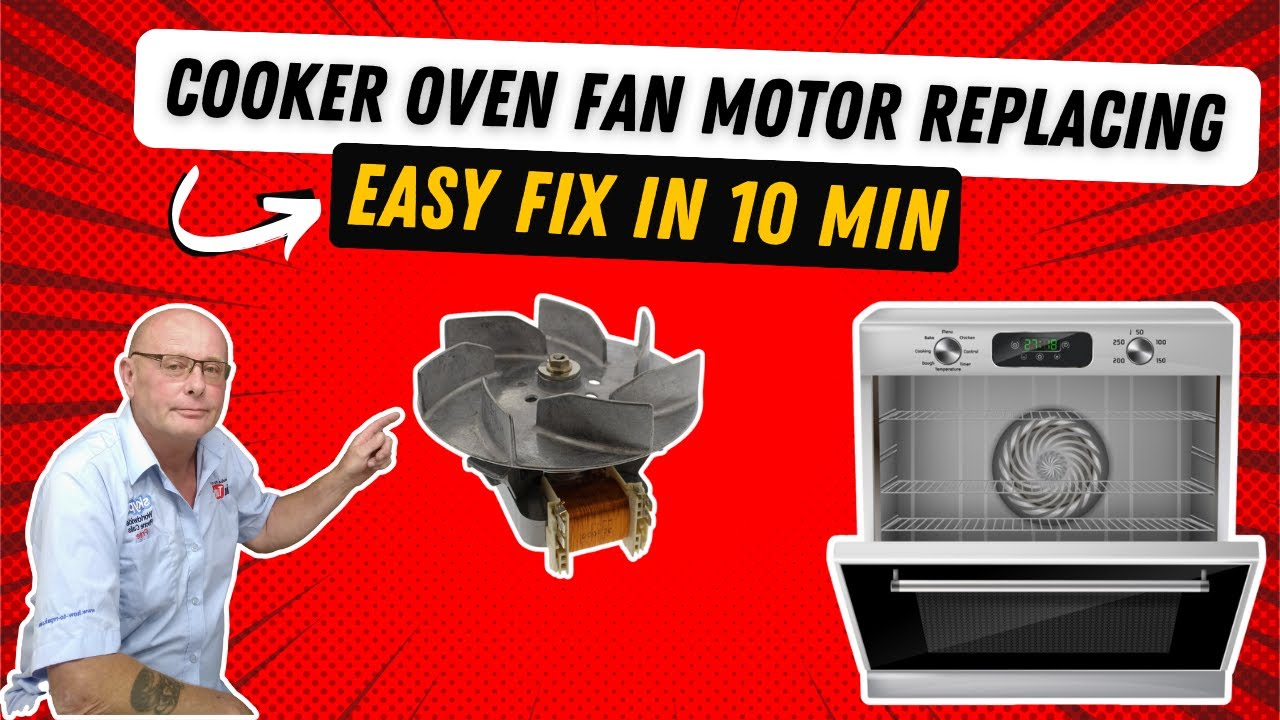 How To Fit Or Replace Bosch & Neff Oven Fan Motor?