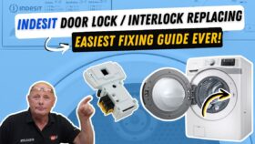 How To Replace A Washing Machine Door Lock & Interlock? | Hotpoint, Ariston, Creda & Indesit Washing Machine
