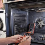3. Testing the Hotpoint Fan Oven Element with Multimeter