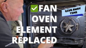 hotpoint si4854cix fan oven element changing